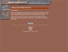 Tablet Screenshot of hookmeupsoftware.com